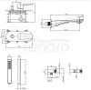 CERSANIT - Set B727 - zestaw wannowo-natryskowy podtynkowy MILLE chrom  S952-037
